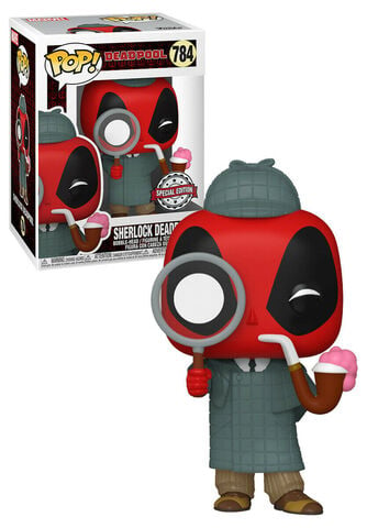 Figurine Funko Pop! N°784 - Deadpool 30th- Sherlock Deadpool